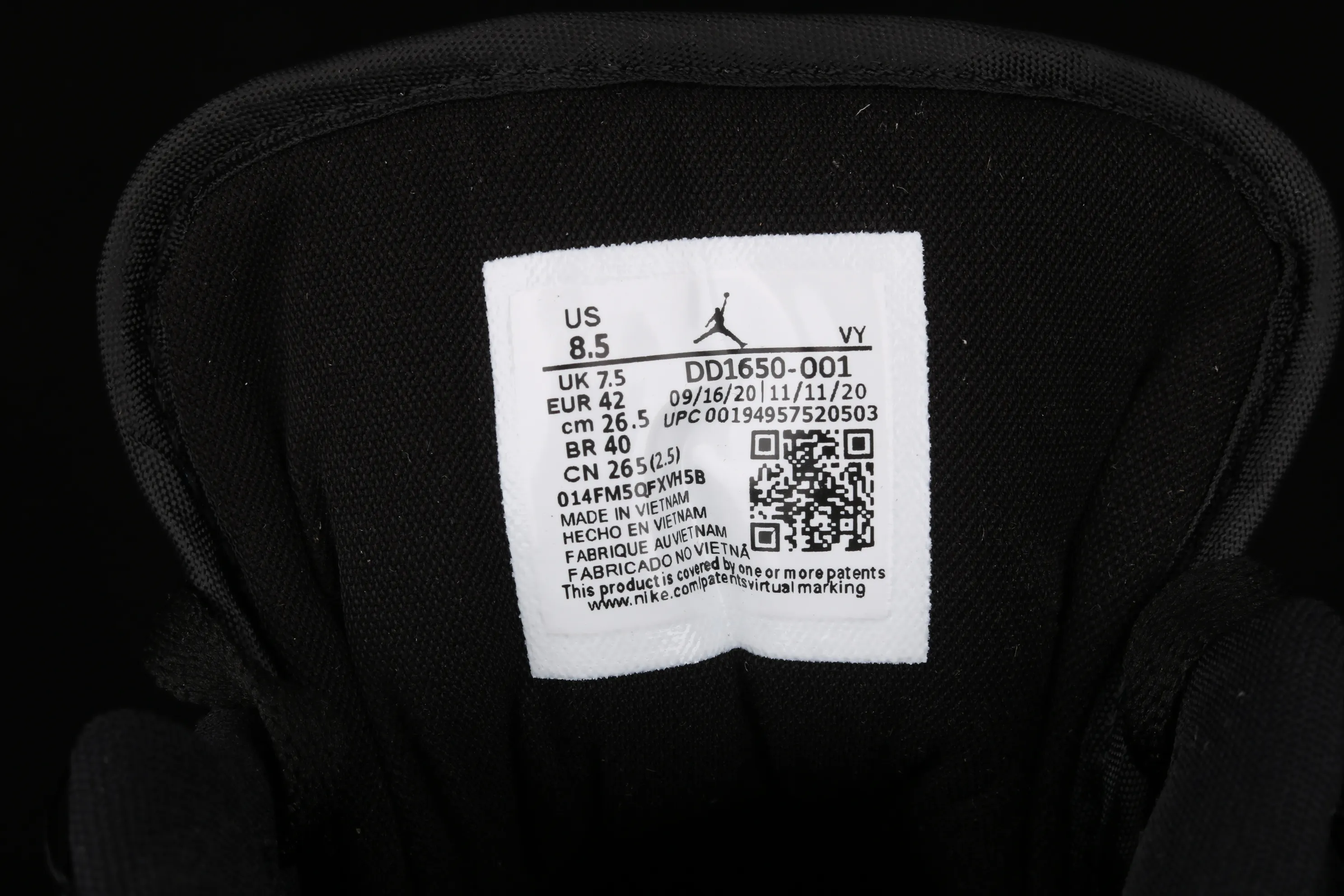All categories Air Jordan Jordan series basketball shoes Air Jordan 1 Low Air Jordan 1 Low ASW AJ1 Joe 1 low-top All-star patent leather black low-top basketball shoes DD1650-001
